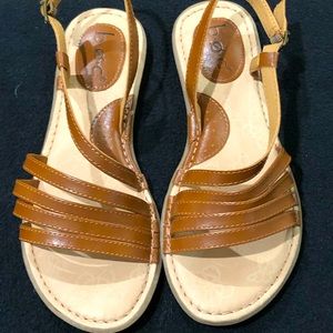BOC Brown leather sandals